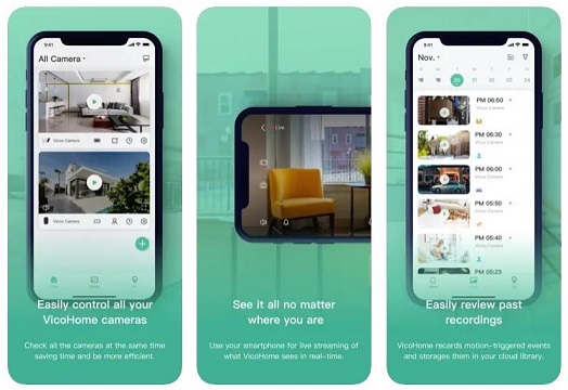 VicoHome App Features